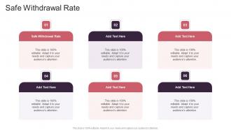 Safe Withdrawal Rate In Powerpoint And Google Slides Cpb