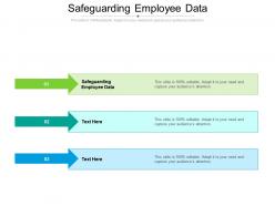 Safeguarding employee data ppt powerpoint presentation professional cpb