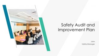 Safety Audit And Improvement Plan PPT Mockup AT