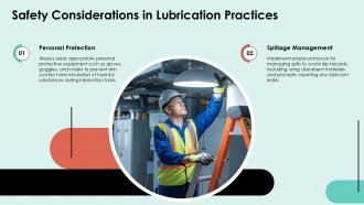 Safety Considerations In Lubrication Practices Hydraulic Arm PPT Summary ACP