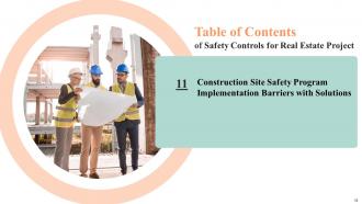 Safety Controls For Real Estate Project Powerpoint Presentation Slides