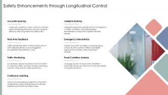Safety Enhancements Through Longitudinal Control PPT PowerPoint ST AI SS
