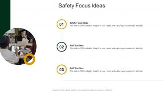 Safety Focus Ideas In Powerpoint And Google Slides Cpb