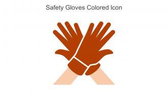 Safety Gloves Colored Icon In Powerpoint Pptx Png And Editable Eps Format
