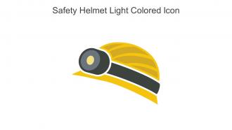 Safety Helmet Light Colored Icon In Powerpoint Pptx Png And Editable Eps Format