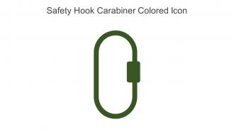 Safety Hook Carabiner Colored Icon In Powerpoint Pptx Png And Editable Eps Format