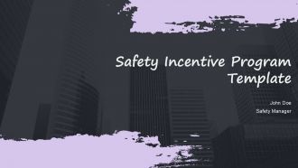 Safety Incentive Program Template PPT Sample ACP Safety Incentive Program Template PPT Sample ACP