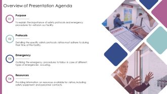 Safety Induction For Visitors Protocols And Emergency Procedures PPT PowerPoint AT