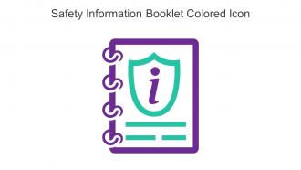 Safety Information Booklet Colored Icon In Powerpoint Pptx Png And Editable Eps Format