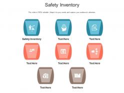 Safety inventory ppt powerpoint presentation icon visual aids cpb