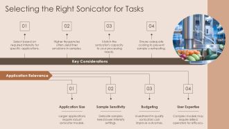 Safety Maintenance And Best Practices For Sonicator Equipment PPT Summary AT Appealing Image