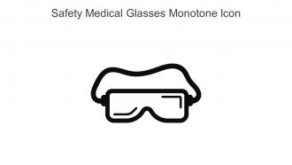 Safety Medical Glasses Monotone Icon In Powerpoint Pptx Png And Editable Eps Format