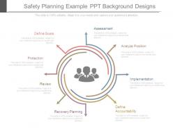 Safety planning example ppt background designs