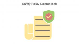Safety Policy Colored Icon In Powerpoint Pptx Png And Editable Eps Format