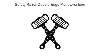 Safety Razor Double Edge Monotone Icon In Powerpoint Pptx Png And Editable Eps Format