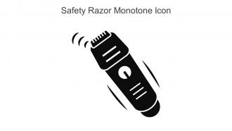 Safety Razor Monotone Icon In Powerpoint Pptx Png And Editable Eps Format