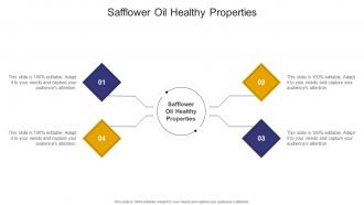 Safflower Oil Healthy Properties In Powerpoint And Google Slides Cpb