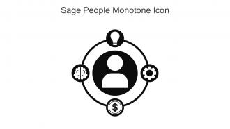 Sage People Monotone Icon In Powerpoint Pptx Png And Editable Eps Format