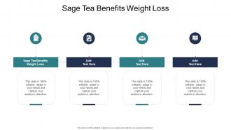 Sage Tea Benefits Weight Loss In Powerpoint And Google Slides Cpb