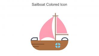 Sailboat Colored Icon In Powerpoint Pptx Png And Editable Eps Format