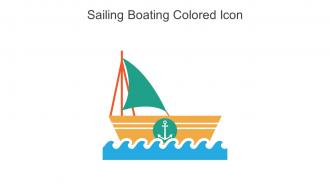 Sailing Boating Colored Icon In Powerpoint Pptx Png And Editable Eps Format