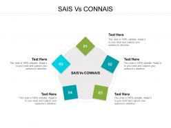 Sais vs connais ppt powerpoint presentation infographics graphics download cpb