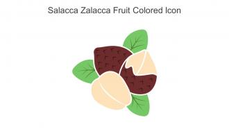 Salacca Zalacca Fruit Colored Icon In Powerpoint Pptx Png And Editable Eps Format