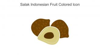 Salak Indonesian Fruit Colored Icon In Powerpoint Pptx Png And Editable Eps Format