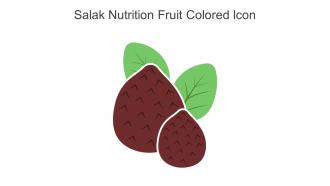 Salak Nutrition Fruit Colored Icon In Powerpoint Pptx Png And Editable Eps Format