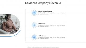 Salaries Company Revenue In Powerpoint And Google Slides Cpb