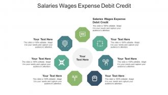 Salaries wages expense debit credit ppt powerpoint presentation infographic template rules cpb