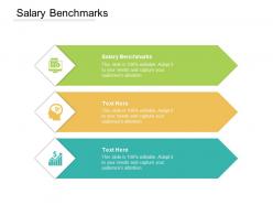 Salary benchmarks ppt powerpoint presentation layouts structure cpb