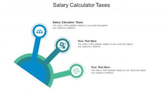 Salary calculator taxes ppt powerpoint presentation outline background image cpb