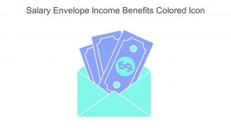 Salary Envelope Income Benefits Colored Icon In Powerpoint Pptx Png And Editable Eps Format