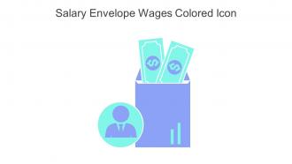Salary Envelope Wages Colored Icon In Powerpoint Pptx Png And Editable Eps Format