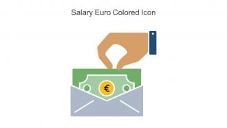 Salary Euro Colored Icon In Powerpoint Pptx Png And Editable Eps Format