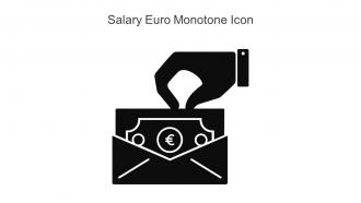 Salary Euro Monotone Icon In Powerpoint Pptx Png And Editable Eps Format
