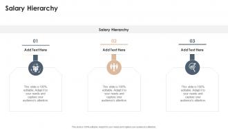 Salary Hierarchy In Powerpoint And Google Slides Cpb