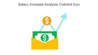 Salary Increase Analysis Colored Icon In Powerpoint Pptx Png And Editable Eps Format