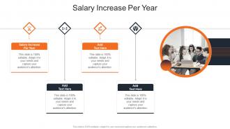 Salary Increase Per Year In Powerpoint And Google Slides Cpb