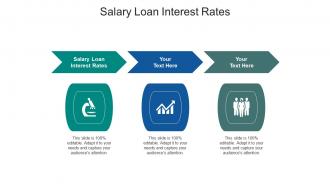 Salary loan interest rates ppt powerpoint presentation outline mockup cpb