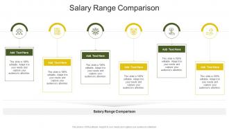 Salary Range Comparison In Powerpoint And Google Slides Cpb