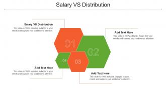 Salary VS Distribution Ppt Powerpoint Presentation Ideas Good Cpb