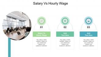 Salary Vs Hourly Wage In Powerpoint And Google Slides Cpb