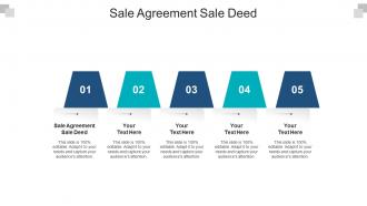 Sale agreement sale deed ppt powerpoint presentation model show cpb