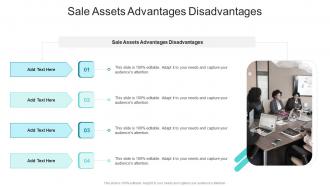 Sale Assets Advantages Disadvantages In Powerpoint And Google Slides Cpb