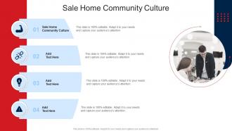 Sale Home Community Culture In Powerpoint And Google Slides Cpb