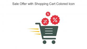 Sale Offer With Shopping Cart Colored Icon In Powerpoint Pptx Png And Editable Eps Format