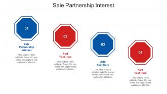 Sale Partnership Interest Ppt Powerpoint Presentation Styles Vector Cpb
