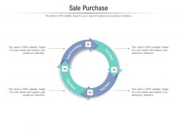 Sale purchase ppt powerpoint presentation show layout ideas cpb